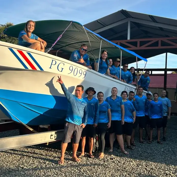 Bahia Aventuras marine tour operator staff