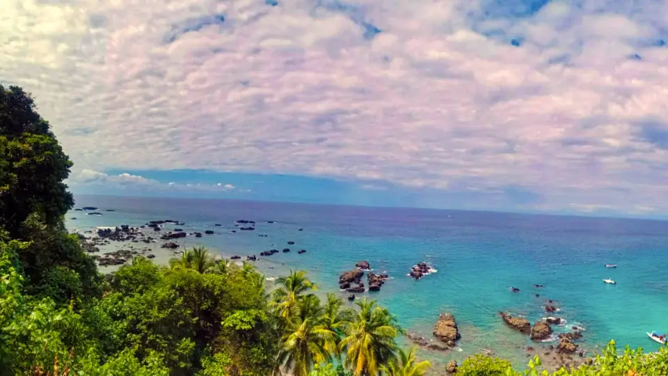 Costa Rica Cano Island lookout