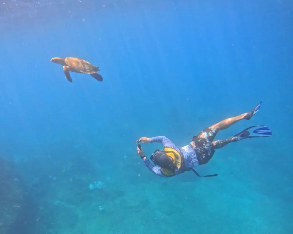 Snorkeling at Cano Island in Costa Rica